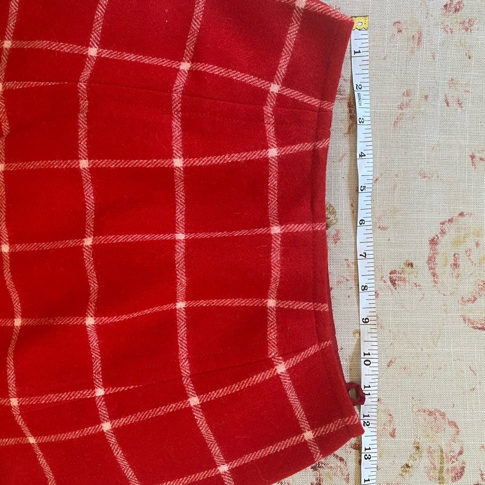 Pendleton Red Skirt - image 4
